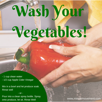 Wash Your Vegetables!