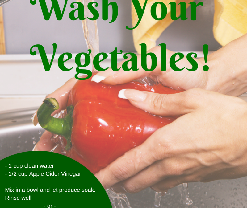 Wash Your Vegetables!